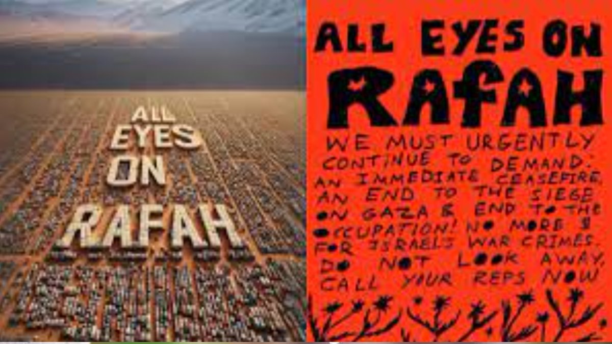 'All Eyes On Rafah' के जरिए फिलिस्तीनियों को मिला रहा समर्थन