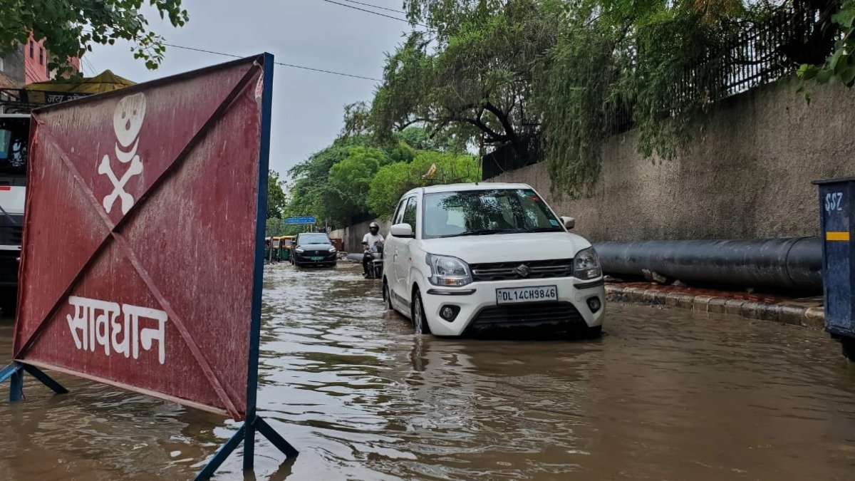 दिल्ली में अगले दो दिनों तक भारी बारिश की भविष्यवाणी