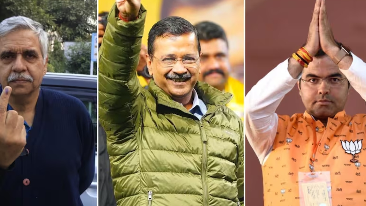 Delhi Vidhan Sabha Result 2025: शुरुआती रुझानों में बीजेपी को बहुमत, AAP के दिग्गज नेता पिछड़े