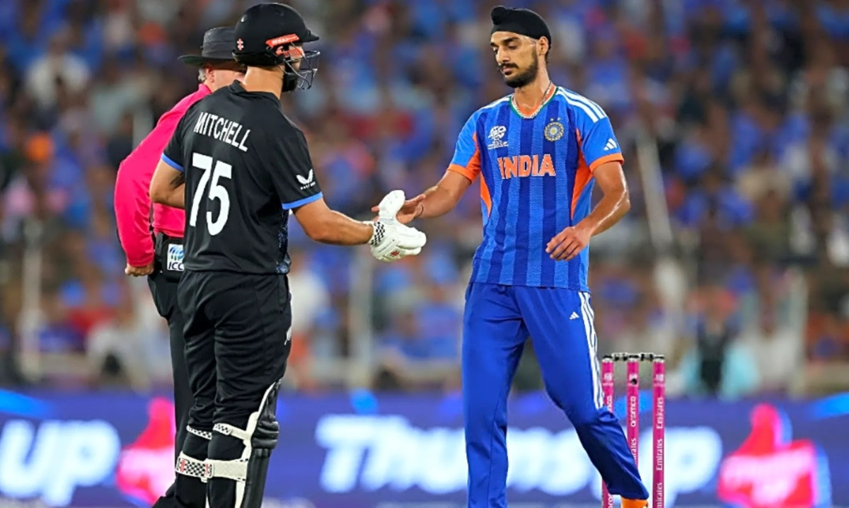 अर्शदीप सिंह ने मारी थी डेरिल मिचले को बॉल