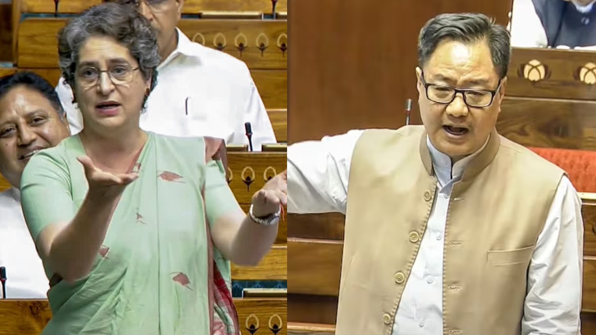 किरेन रिजिजू का कांग्रेस पर जोरदार हमला