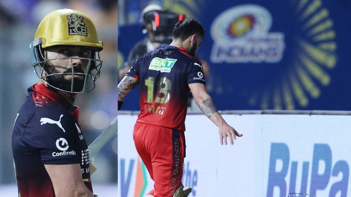 फिफ्टी बनाने के बाद भी नाराज दिखे कोहली