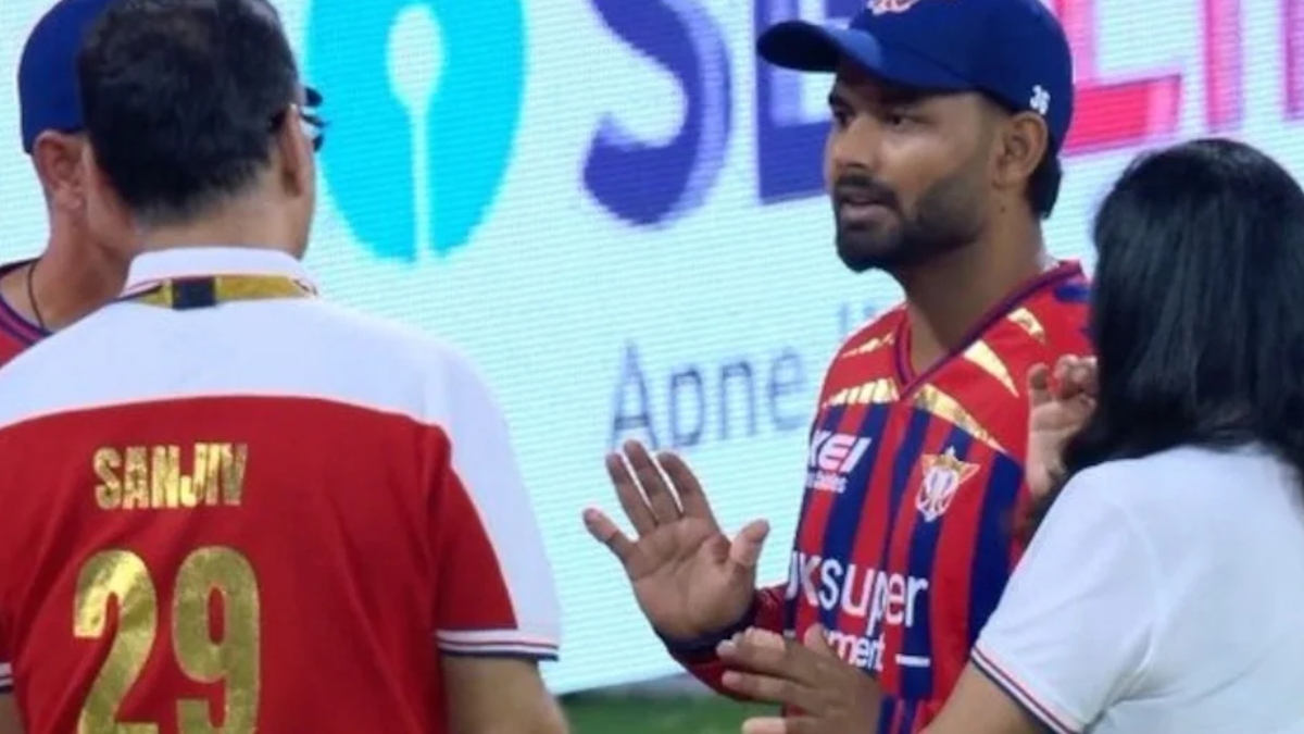 LSG की दिल्ली से हार के बाद गोयनका-पंत-लैंगर के बीच तीखी बातचीत, वीडियो वायरल
