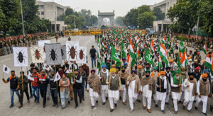दिल्ली में आज डबल प्रदर्शन! कॉकरोच जनता पार्टी के साथ पंजाब के हजारों किसान भी कर रहे दिल्ली मार्च